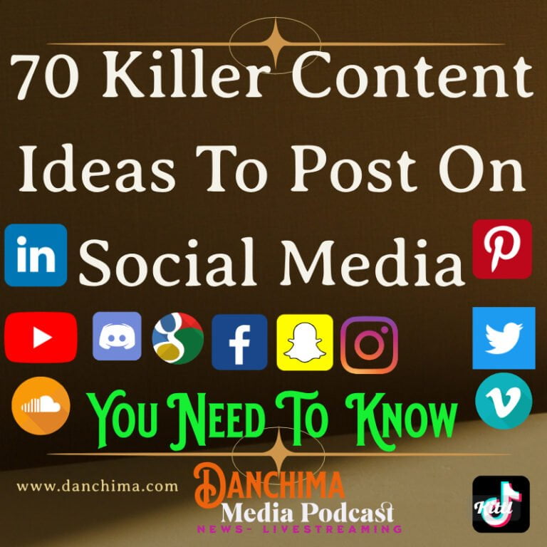 70 Killer Content Ideas To Post On Social Media.