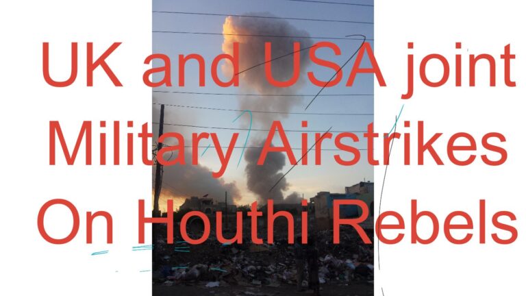 UK and USA foreign Secretary Defends Airstrikes On Houthi Rebels