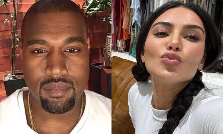 The popular rapper Kanye West, is in court over co_parenting their children