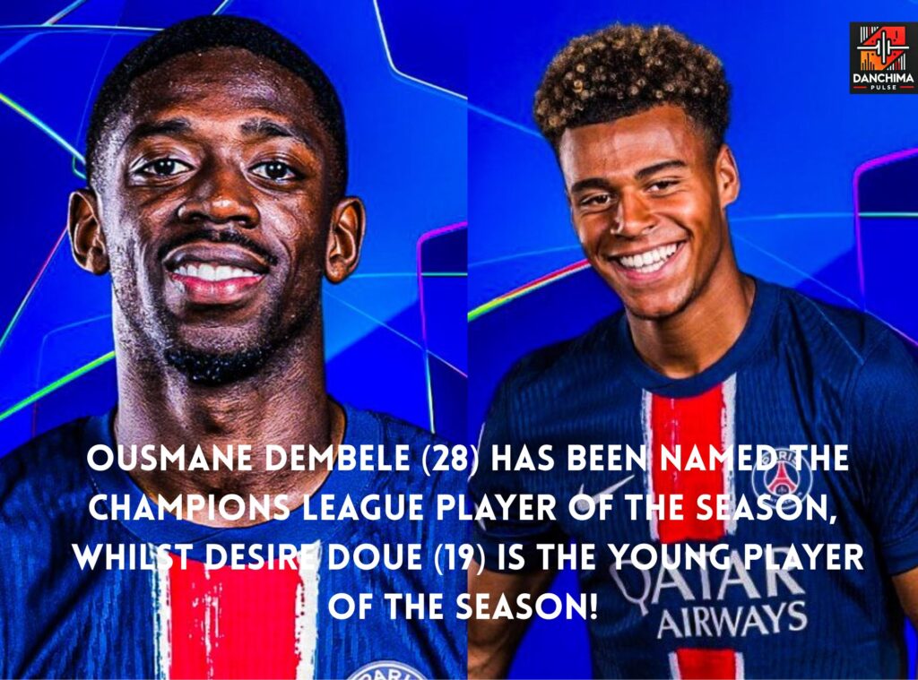 Only ONE Premier League star is named in UEFA's Champions League