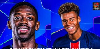 Only ONE Premier League star is named in UEFA's Champions League