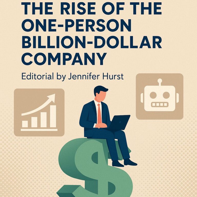 The Rise of the One-Person Billion-Dollar Company.