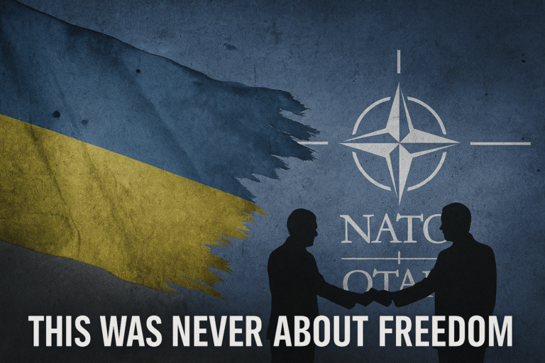 The Ukraine War Isn’t About Democracy—It’s About Control.