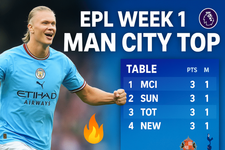 Man City Hit Top Spot After Wolves Thrashing, Spurs Cruise to Victory