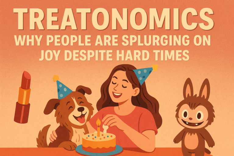 Treatonomics: Why People Are Splurging on Joy Despite Hard Times.