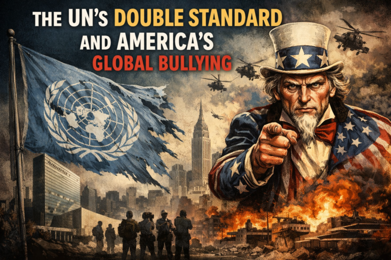 The United Nations’ Double Standard and America’s Global Bullying Problem