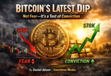 Bitcoin’s Latest Dip Is Not Fear — It’s a Test of Conviction
