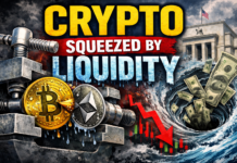 Crypto Isn’t Crashing — It’s Being Squeezed by Liquidity