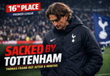 Thomas Frank Sacked by Tottenham After Eight Months in Charge