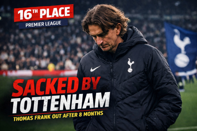 Thomas Frank Sacked by Tottenham After Eight Months in Charge