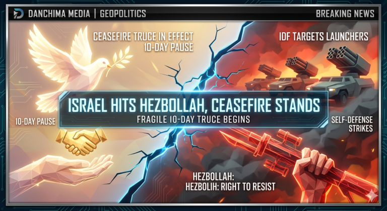 Israel hits Hezbollah launchers ahead of ceasefire