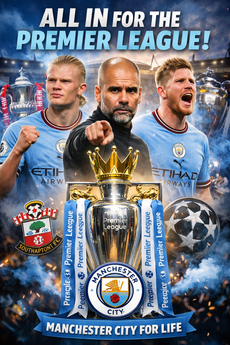 Manchester City Fans Set Their Sights on Premier League Glory Above All Else