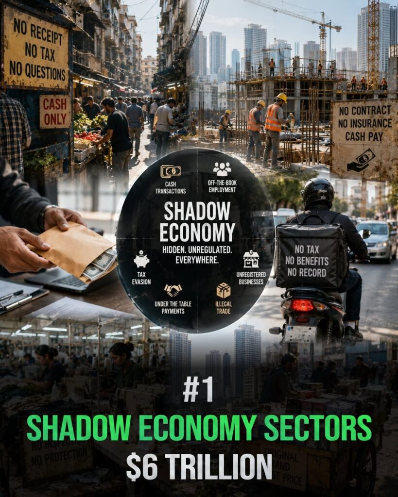 biggest black markets in the world 💰the shadow economy dwarfs everything else on this list at a 108409412488961804717