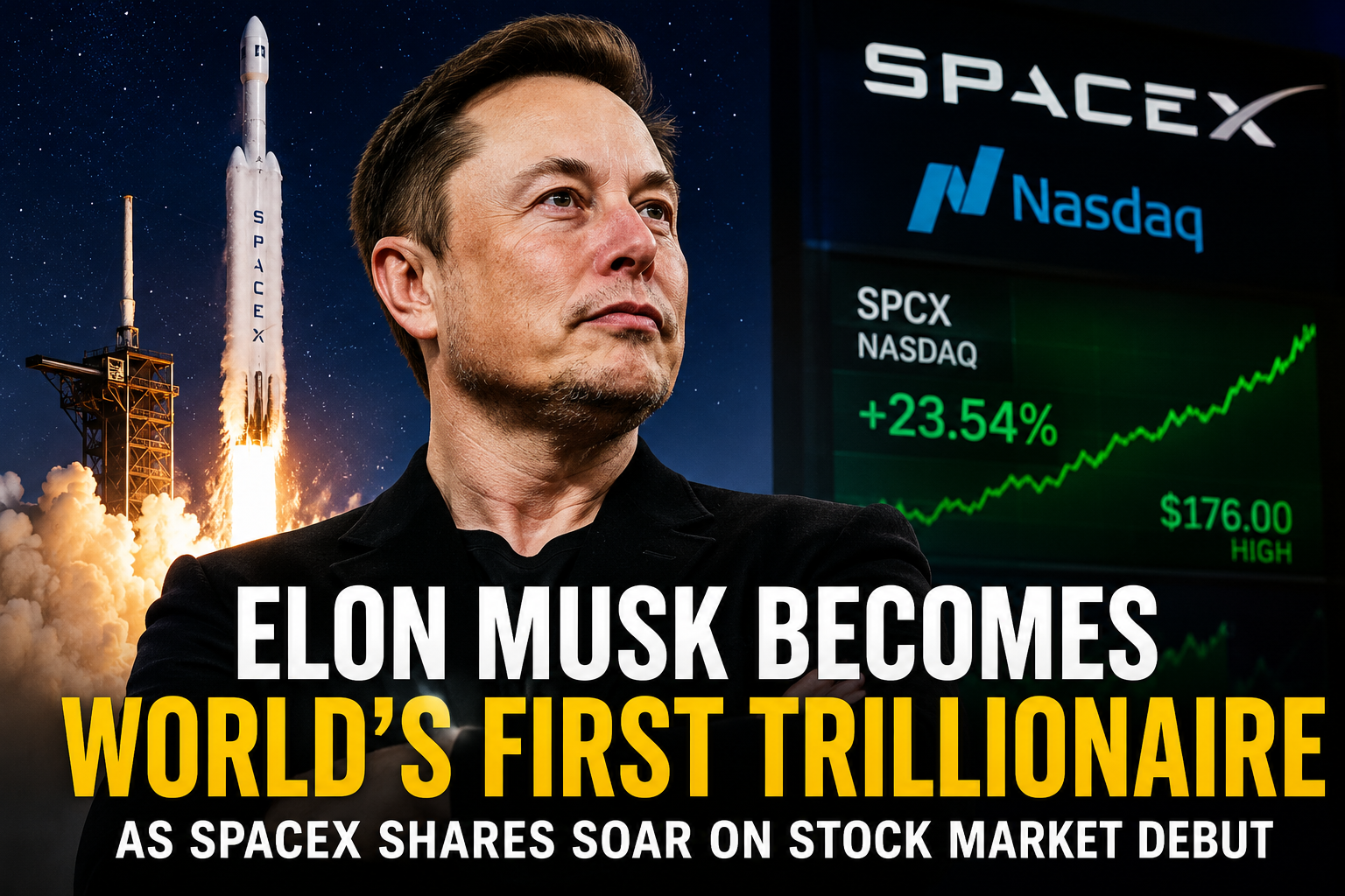 Elon Musk Becomes World's First Trillionaire After Record-Breaking SpaceX IPO 1 image 10