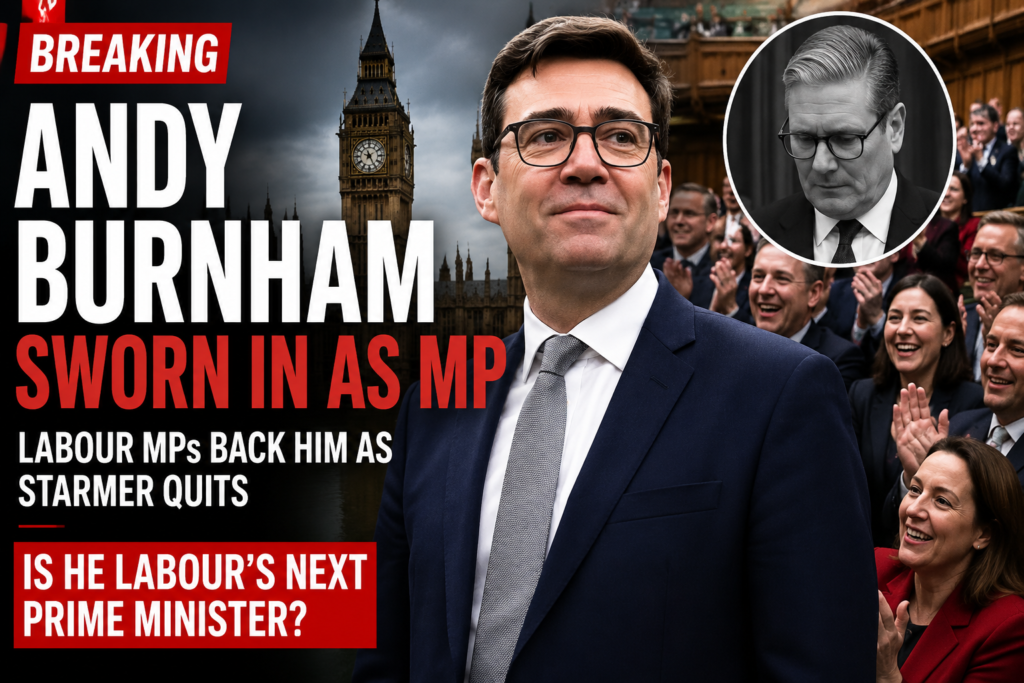 Andy Burnham Emerges as Favourite for No. 10 After Starmer Resignation Shocks Westminster 3 image 15