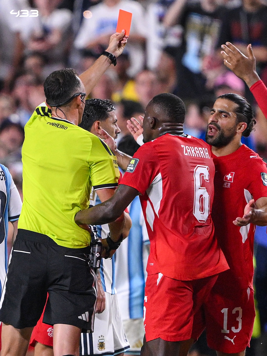 Switzerland Coach Slams Embolo Red Card After World Cup Exit to Argentina