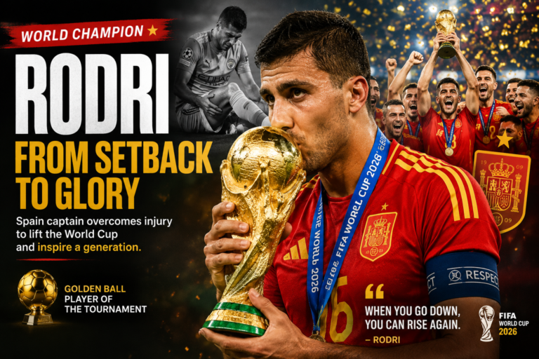 Rodri Reflects on World Cup Glory After Spain’s Historic Win Over Argentina