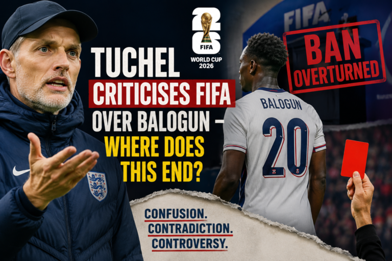 Tuchel Questions FIFA After Balogun Ban Reversal Sparks World Cup Controversy