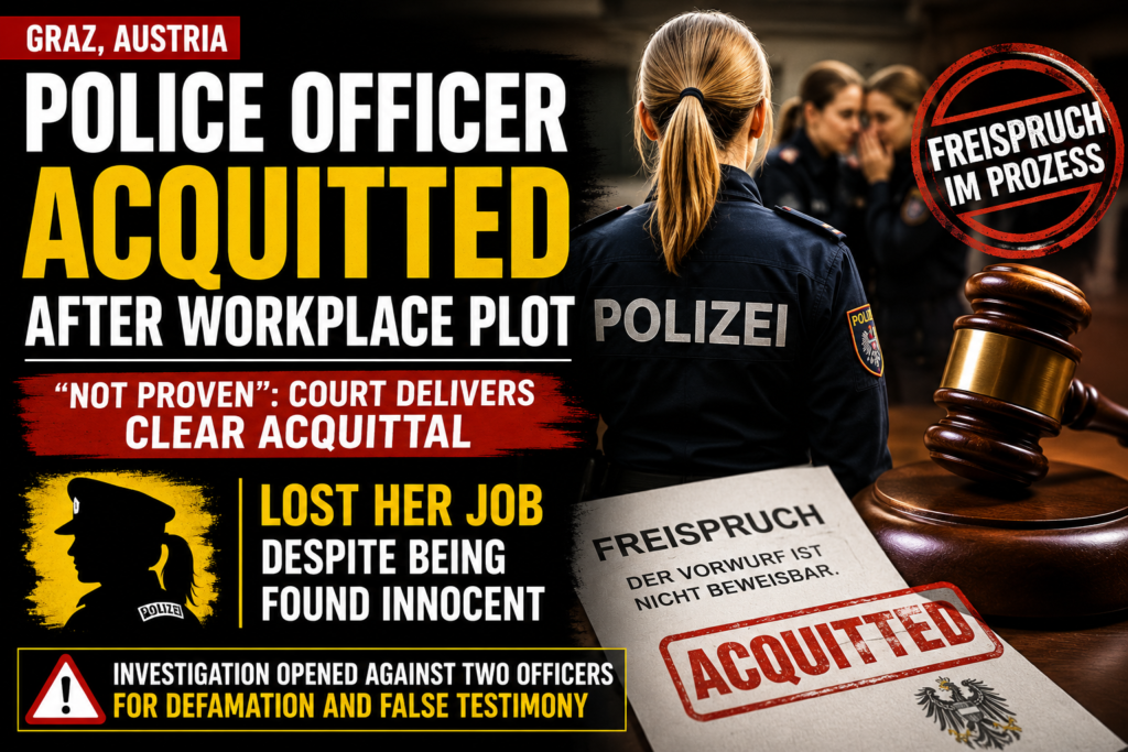 Former Graz Police Officer Acquitted After Alleged Workplace Plot Costs Her Job 8 image 3