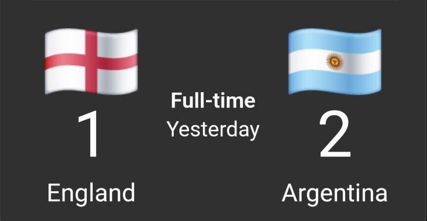 Argentina Break English Hearts With Late Comeback to Reach World Cup Final. 1 screenshot 20260716 075304 chatgpt1888721629606749084 e1784668112209