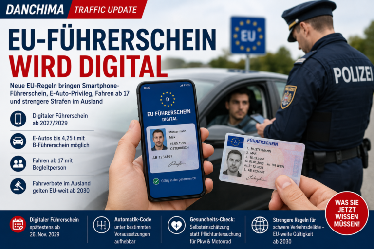 EU Overhauls Driving Licence Rules, Austria Faces Phased Rollout